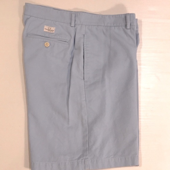 Vineyard Vines Men’s Club Short Flat Front Light Blue Size 33 waist EUC - Picture 3 of 8